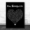 Mark Knopfler Our Shangri-La Black Heart Decorative Wall Art Gift Song Lyric Print