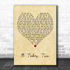Marvin Gaye and Kim Weston It Takes Two Vintage Heart Decorative Wall Art Gift Song Lyric Print