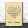 The Stone Roses Sally Cinnamon Vintage Heart Song Lyric Music Wall Art Print