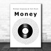 Michael Kiwanuka & Tom Misch Money Vinyl Record Decorative Wall Art Gift Song Lyric Print