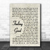 Feeling Good Nina Simone Song Lyric Vintage Script Music Wall Art Print