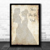 Patrick Swayze She's Like The Wind Lesbian Couple Two Ladies Dancing Wall Art Gift Song Lyric Print