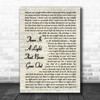 The Smiths There Is A Light That Never Goes Out Vintage Script Song Lyric Music Wall Art Print