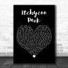 Small Faces Itchycoo Park Black Heart Decorative Wall Art Gift Song Lyric Print