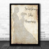 The Maccabees Something Like Happiness Man Lady Dancing Decorative Gift Song Lyric Print