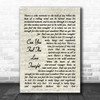 Can You Feel The Love Tonight Elton John Song Lyric Vintage Script Music Wall Art Print