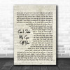 Can't Take My Eyes Off You Andy Williams Song Lyric Vintage Script Music Wall Art Print