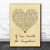 Tom Felton If You Could Be Anywhere Vintage Heart Decorative Wall Art Gift Song Lyric Print