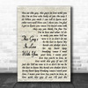 Herb Albert This Guys In Love With You Song Lyric Vintage Script Music Wall Art Print