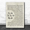 I've Had The Time Of My Life Bill Medley Jennifer Warnes Song Lyric Script Music Wall Art Print