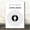 B.o.B Airplanes Vinyl Record Song Lyric Print