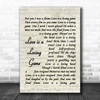 Love Is A Losing Game Amy Winehouse Script Song Lyric Music Wall Art Print