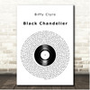 Biffy Clyro Black Chandelier Vinyl Record Song Lyric Print