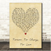 Lalah Hathaway Forever, For Always, For Love Vintage Heart Song Lyric Print