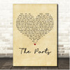 Manchester Orchestra The Parts Vintage Heart Song Lyric Print