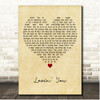 Minnie Ripperton Lovin' You Vintage Heart Song Lyric Print