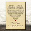 No Limitz The Man You Have Become Vintage Heart Song Lyric Print