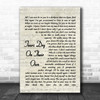 Tears Dry On Their Own Amy Winehouse Script Song Lyric Music Wall Art Print