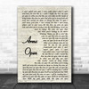 The Script Arms Open Song Lyric Vintage Script Music Wall Art Print The Script Arms Open Song Lyric Vintage Script Music Wall Art Print
