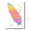 KSI Holiday Watercolour Feather & Birds Song Lyric Print