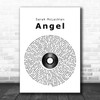 Sarah McLachlan Angel Vinyl Record Song Lyric Music Wall Art Print