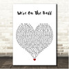 Ant & Dec Were On The Ball White Heart Song Lyric Print