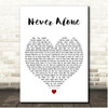 Lady A Never Alone White Heart Song Lyric Print