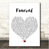 Lukas Graham Funeral White Heart Song Lyric Print