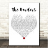 Sam Fender The Borders White Heart Song Lyric Print