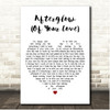 The Small Faces Afterglow (Of Your Love) White Heart Song Lyric Print