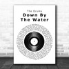 The Drums Down By The Water Vinyl Record Song Lyric Music Wall Art Print