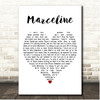WILLOW Marceline White Heart Song Lyric Print