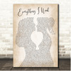 Skylar Grey Everything I Need Lesbian Couple Song Lyric Print