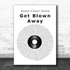 Ocean Colour Scene Get Blown Away Vinyl Record Song Lyric Music Wall Art Print