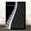 Sara Bareilles Uncharted Piano Song Lyric Print