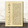 Flogging Molly If I Ever Leave This World Alive Rustic Script Song Lyric Print