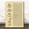 Jelly Roll Nothing Left At All Rustic Script Song Lyric Print