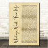 Adam Lambert Whataya Want From Me Rustic Script Song Lyric Print