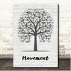 Hozier Movement Music Script Tree Song Lyric Print