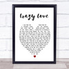 Crazy Love Van Morrison Heart Song Lyric Music Wall Art Print