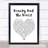 Stevie Nicks Beauty And The Beast Heart Song Lyric Music Wall Art Print