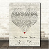 Reba McEntire You Never Gave Up on Me Script Heart Song Lyric Print