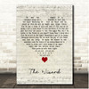 Uriah Heep The Wizard Script Heart Song Lyric Print