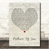 Boyzone Picture Of You Script Heart Song Lyric Print