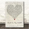Alanis Morissette Hand In My Pocket Script Heart Song Lyric Print