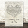 Alex Goot feat. Madilyn Bailey Something Just Like This Script Heart Song Lyric Print