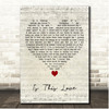 Alison Moyet Is This Love Script Heart Song Lyric Print