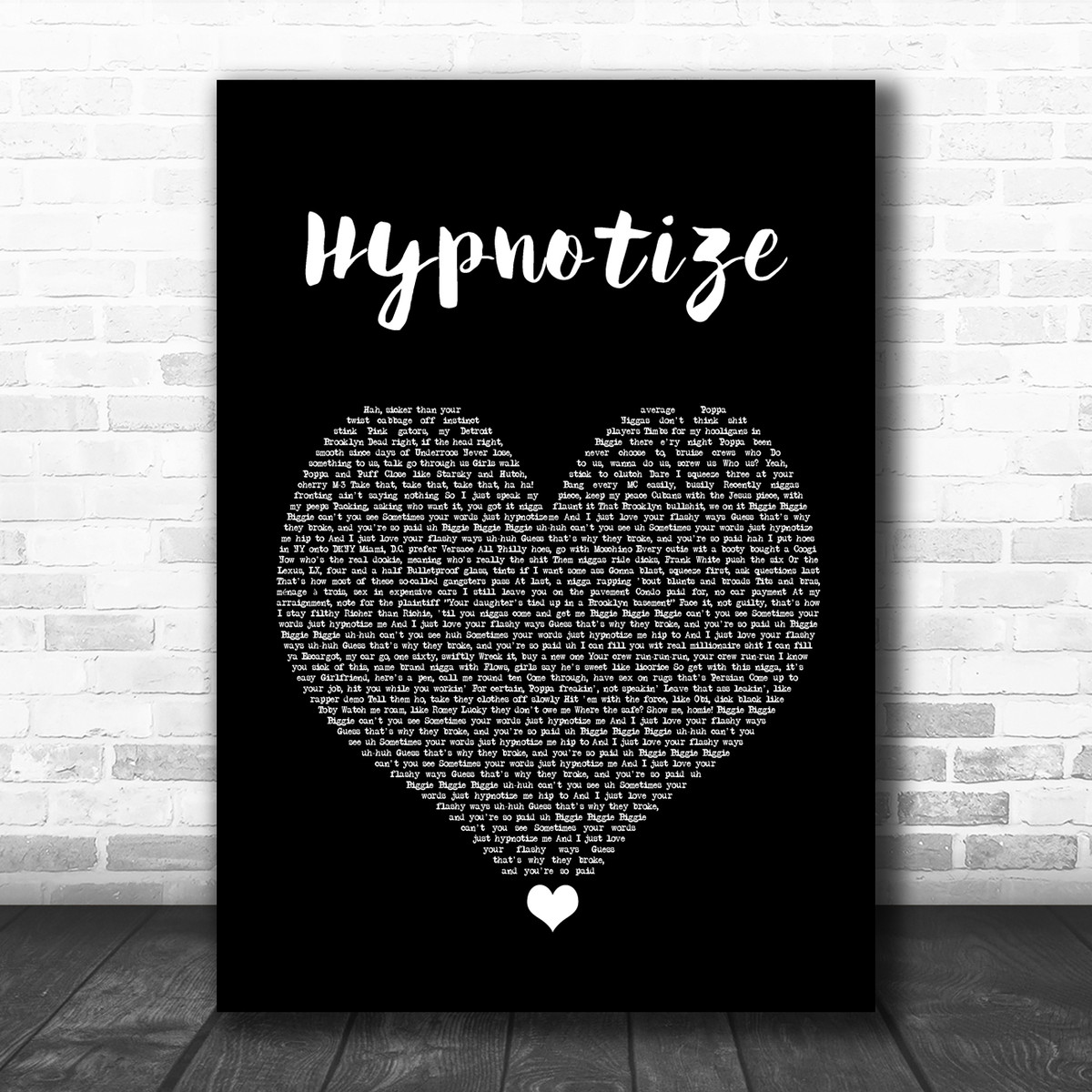 wallpapers Notorious Big Hypnotize Lyrics song lyric designs