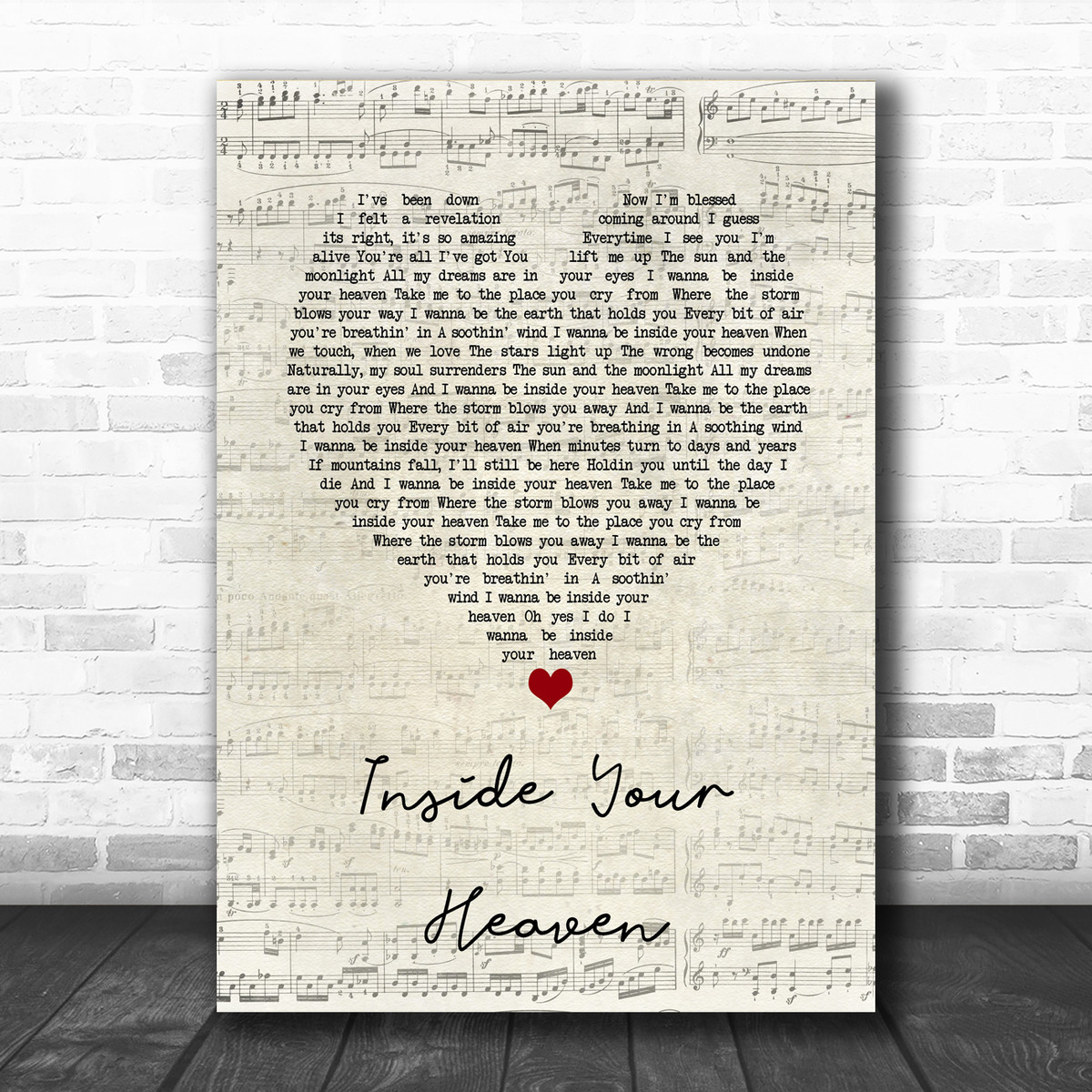 Carrie Underwood Inside Your Heaven Script Heart Song Lyric Wall Art Print Song Lyric Designs Learn the song with the online tablature player. song lyric designs