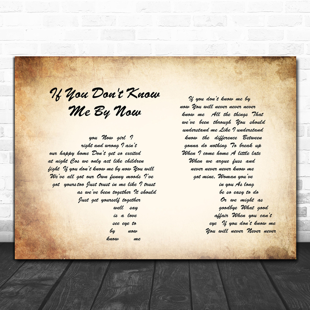 Simply Red If You Don T Know Me By Now Man Lady Couple Song Lyric Music Wall Art Print Song Lyric Designs Simply Red If You Don T Know Me By Now Man Lady Couple Song Lyric Music Wall Art Print Song Lyric Designs
